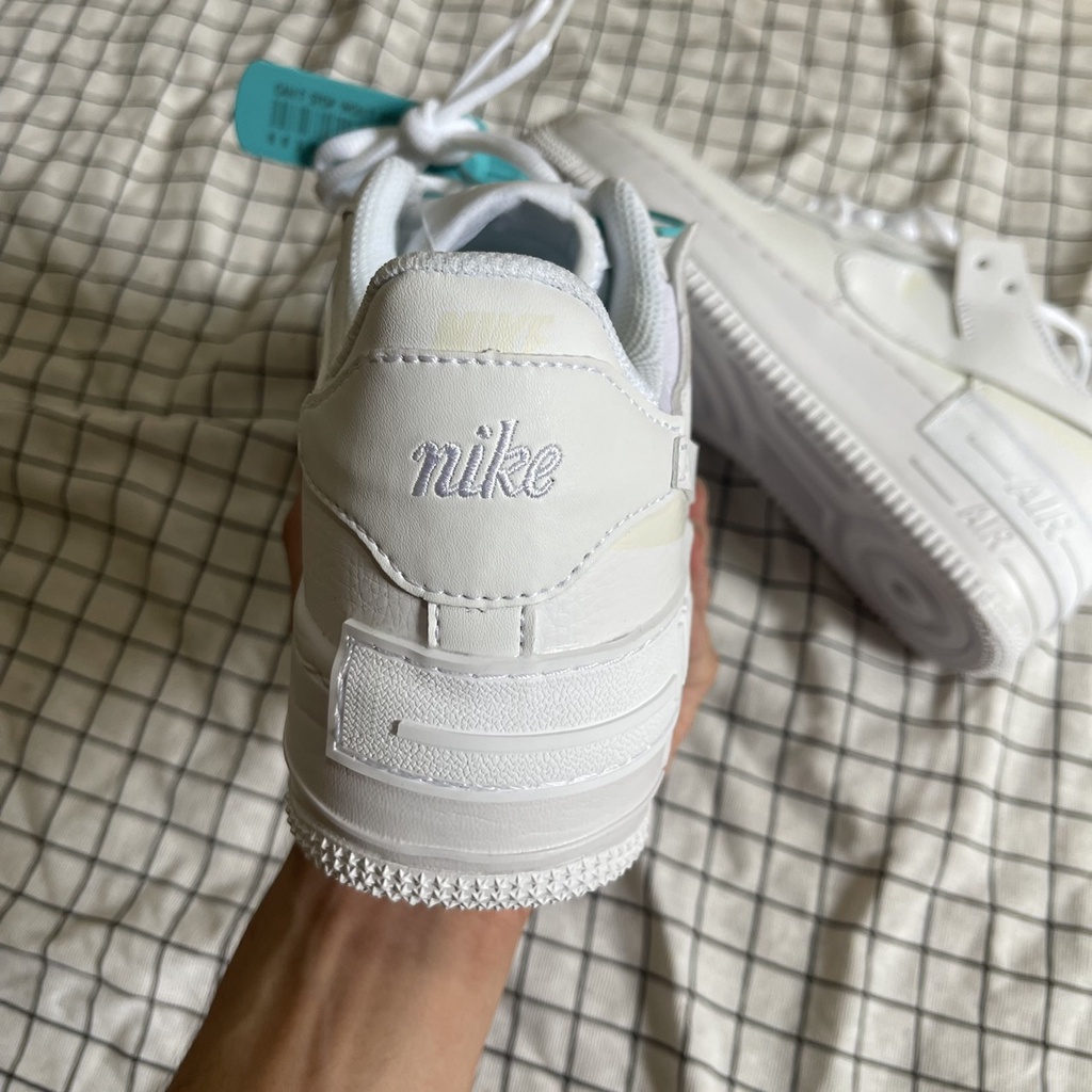 Giày AF1 shadow trắng,giày air force 1 trắng cao cấp