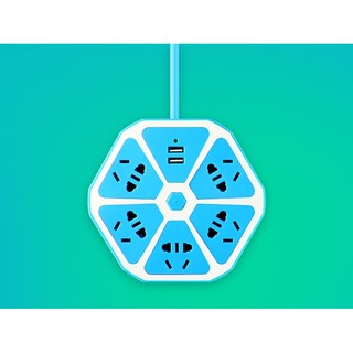 Ổ điện đa năng lục giác có cổng USB (BM2017)