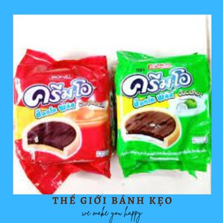 Túi 24 Gói Bánh Creamo Choco Plus Caramel 432g