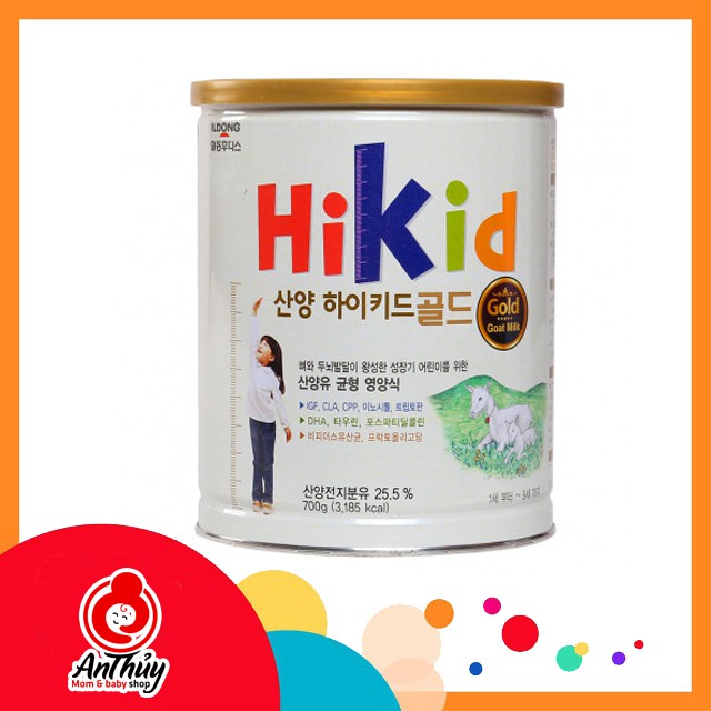 Sữa bột Hikid Dê Hàn Quốc 700g