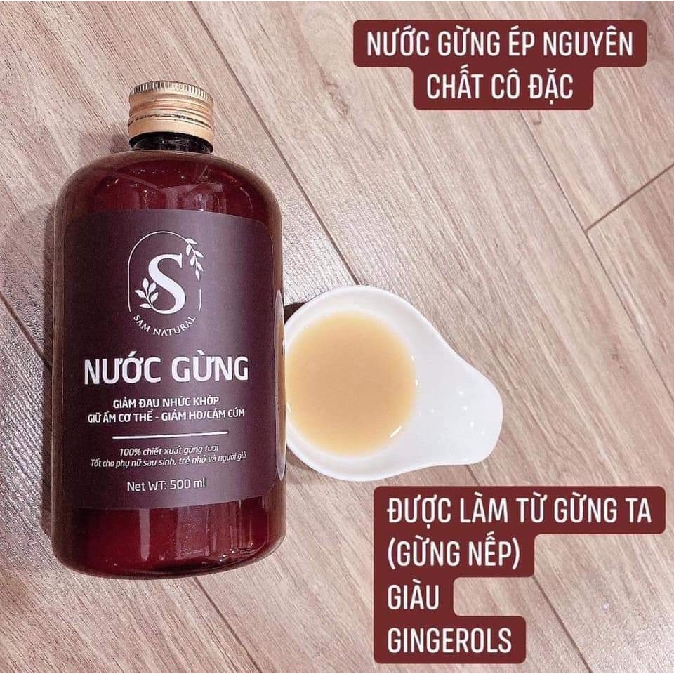 Nước Gừng nguyên chất SamNatural