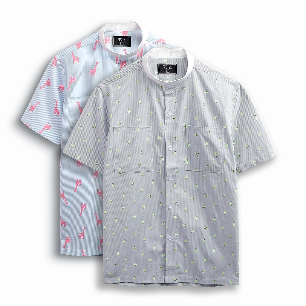 Áo Sơ Mi Nam Sọc HT Mini , Chât Vải Cotton INF SM005342 , SOMEHOW