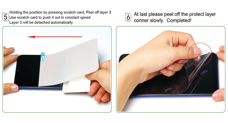 Miếng dán Hydrogel cho màn hình + bên trong + mặt lưng bảo vệ toàn diện cho Samsung Galaxy Z Fold 2