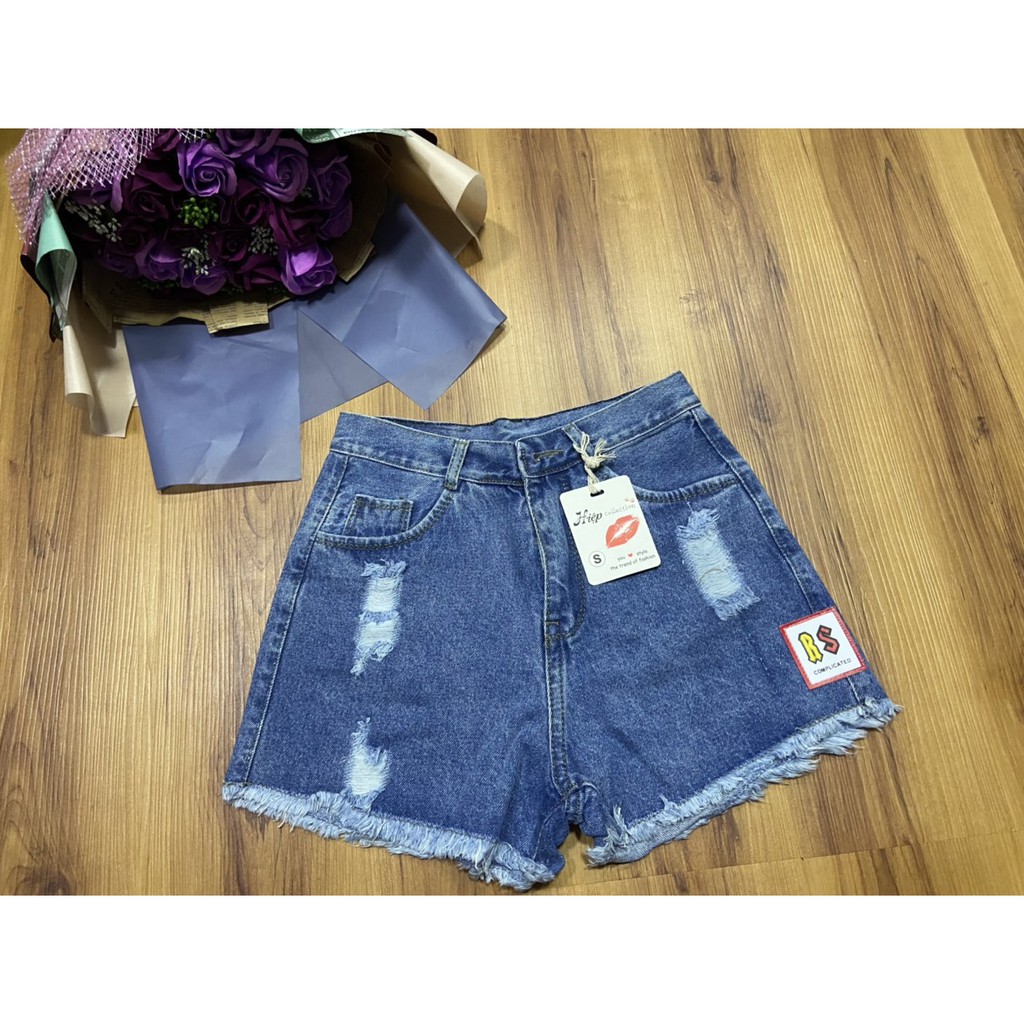 Quần Sọt Jean Nữ M60 - Hana Trâm Shop