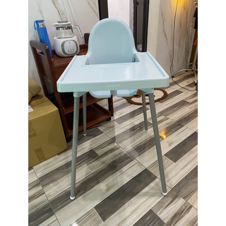 Thanh lý ghế ăn dặm Babyhop màu xanh