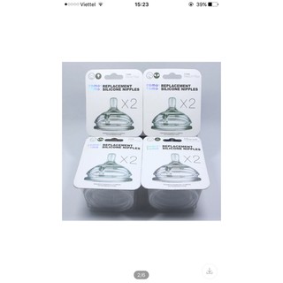 Núm ti Comotomo (1-2-3 tia, Y-cut) Mỹ siêu mềm, chính hãng