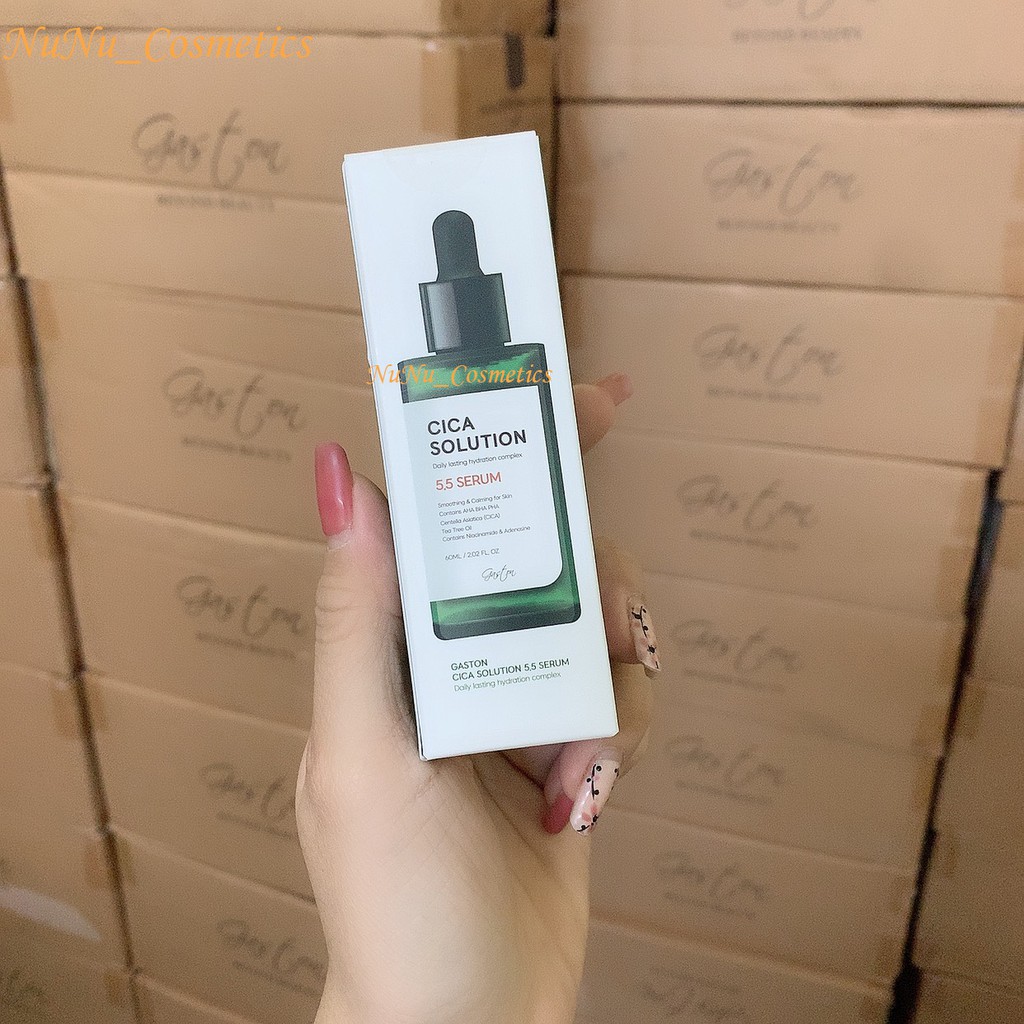 💖 💖 Tinh Chất Ngừa Mụn Làm Dịu Da Gaston Cica Solution 5.5 Serum 💖 💖