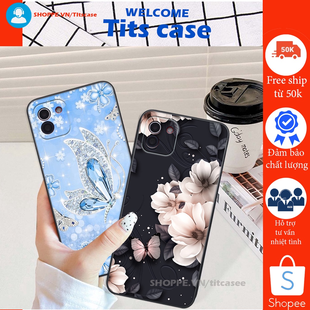 Ốp lưng Samsung Galaxy A03/ A04/ A05  in hình thiên nga,hoa may mắn, đặc sắc ĐỘC - LẠ - BỀN