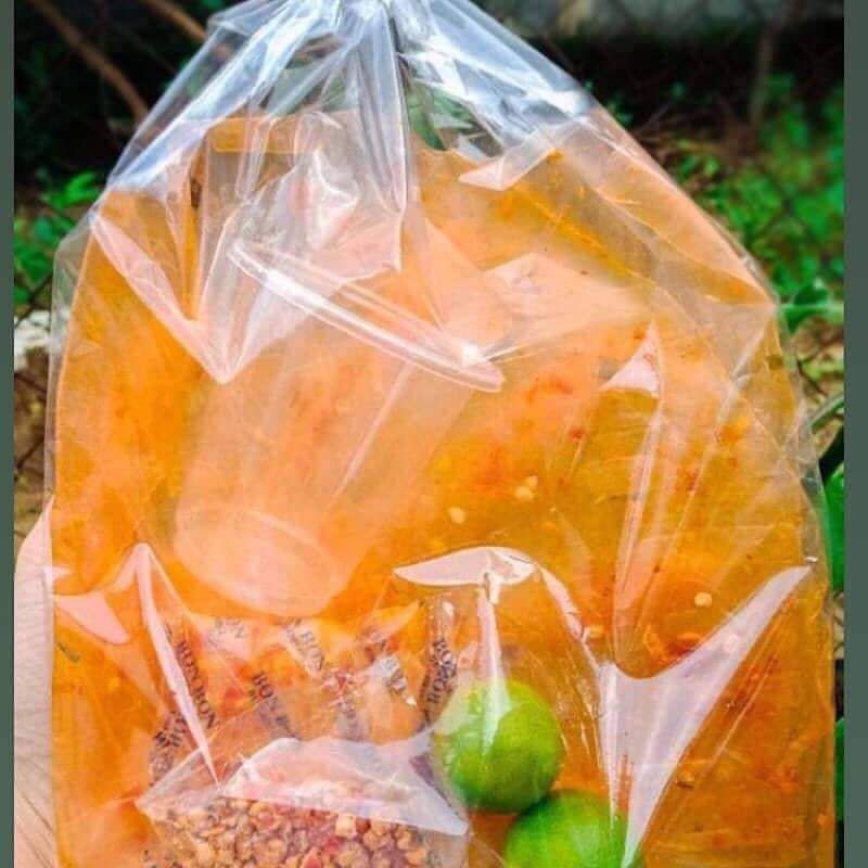 Bánh tráng dẻo tôm ớt tắc