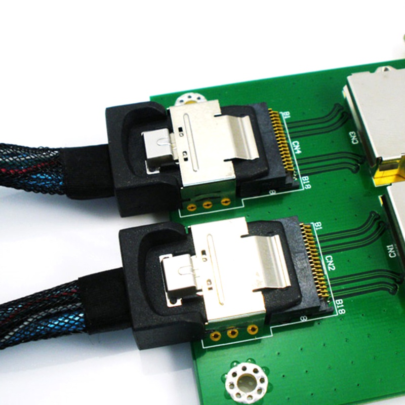 Bảng Mạch Chuyển Đổi Thẻ SFF-8087 Sang SFF-8088 Mini SAS26p Pci Server