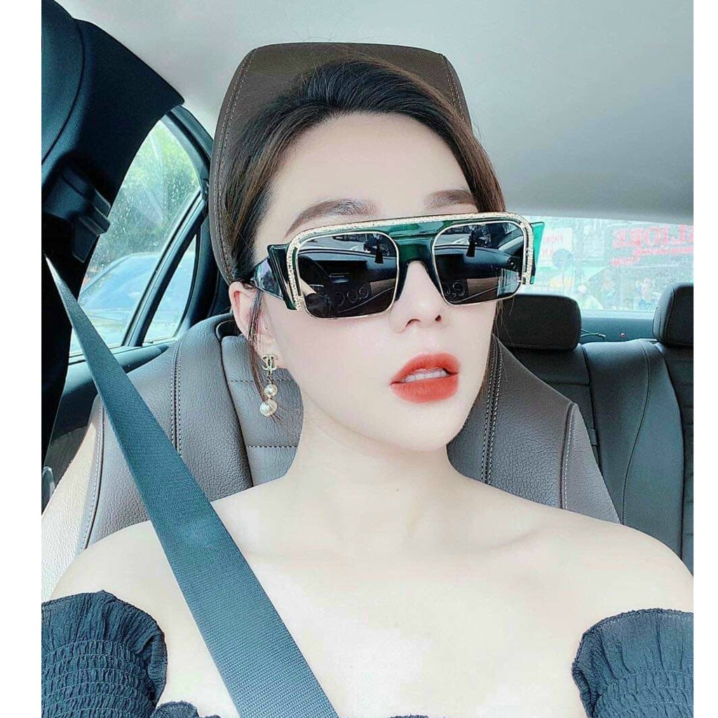 MẮT KÍNH MÁT NAM NỮ VUÔNG CHỐNG UV400 THỜI TRANG SÀNH ĐIỆU 6122