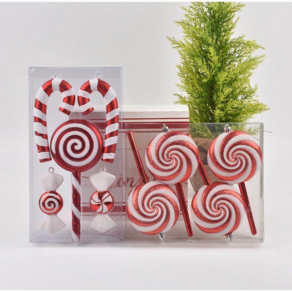 YIYU Kẹo Mút Trang Trí Giáng Sinh Mới