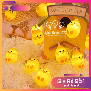 [LSP30]Đèn led trang trí 💖 [SIÊU ĐẸP] 💖 đèn led nhấp nháy kiểu chuỗi bóng đèn hình con gà