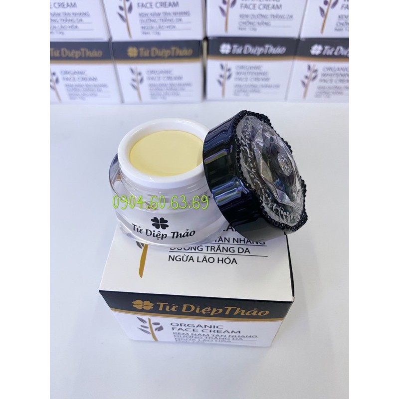 Kem Nám Tàn Nhang Dưỡng Trắng Da Ngừa Lão Hoá 12g TỨ DIỆP THẢO