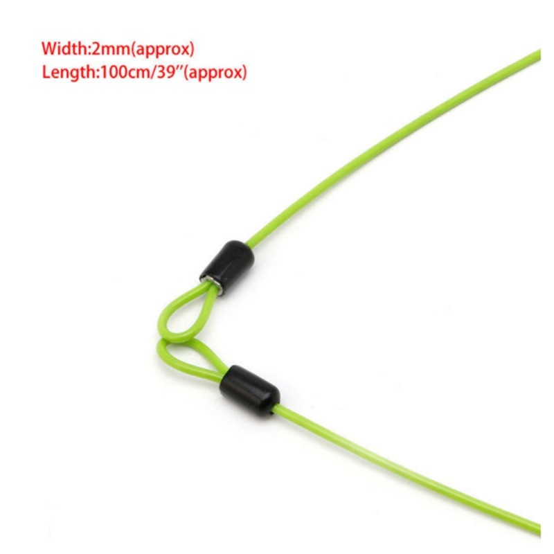 Khóa Dây Cáp Mini Hai Đầu Dành Cho Xe Đạp Scooter Thể Thaoxin9.vn