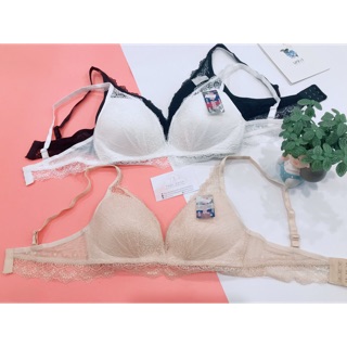 Áo không gọng ren dáng bra thái lan sisterhood l235