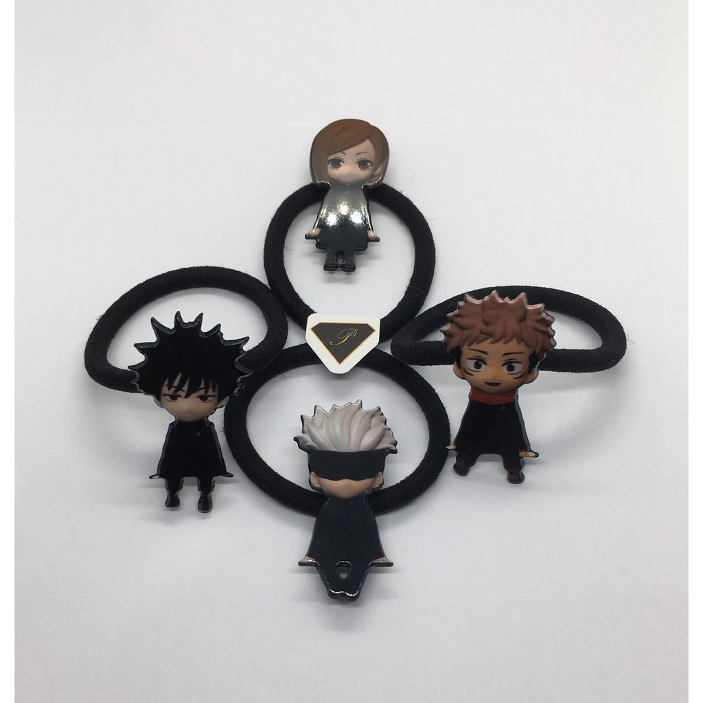 OtakuTPstore Cột tóc anime hoạt hình Jujutsu Kaisen Kimetsu no Yaiba Demon Slayer Thanh gươm diệt quỷ HTJK