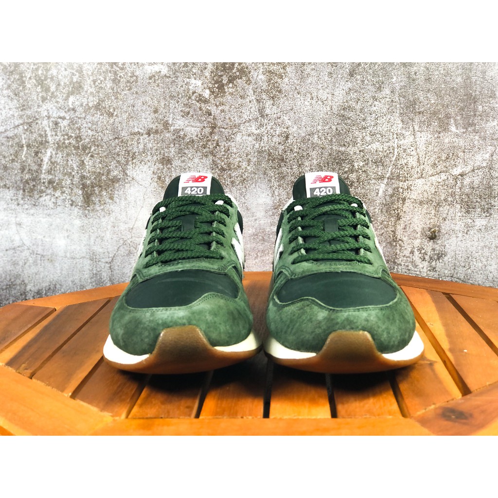 (Size 44) Giày Chạy Bộ Chính Hãng 2hand NEW BALANCE 420 GREEN
