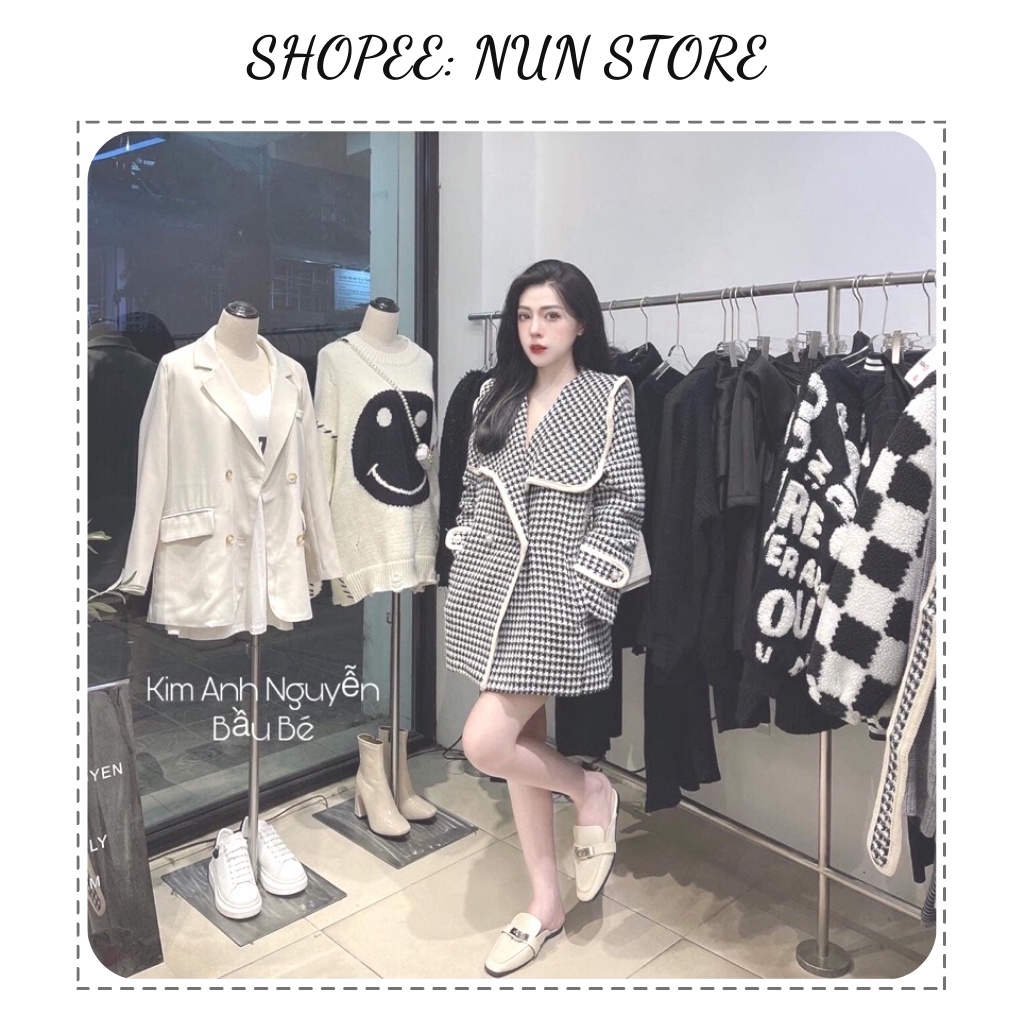 Áo Dạ Ép Hai Lớp Nữ Hàng Quảng Châu Cao Cấp