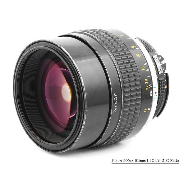 Ống Kính Nikon Nikkor Ai-S 105mm f/1.8