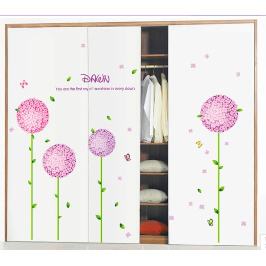 DECAL DÁN TƯỜNG TRANG TRÍ HÌNH CẨM TÚ TRÒN | BigBuy360 - bigbuy360.vn