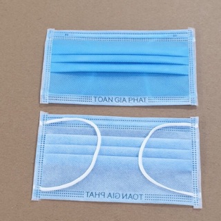 Khẩu trang hộp  1hộp 50c 4lớp