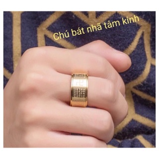 Nhẫn chú bát nhã tâm kinh ( Nhẫn bát nhã) hàng siêu hot