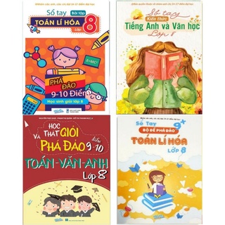 Combo 4 cuốn sổ tay lớp 8