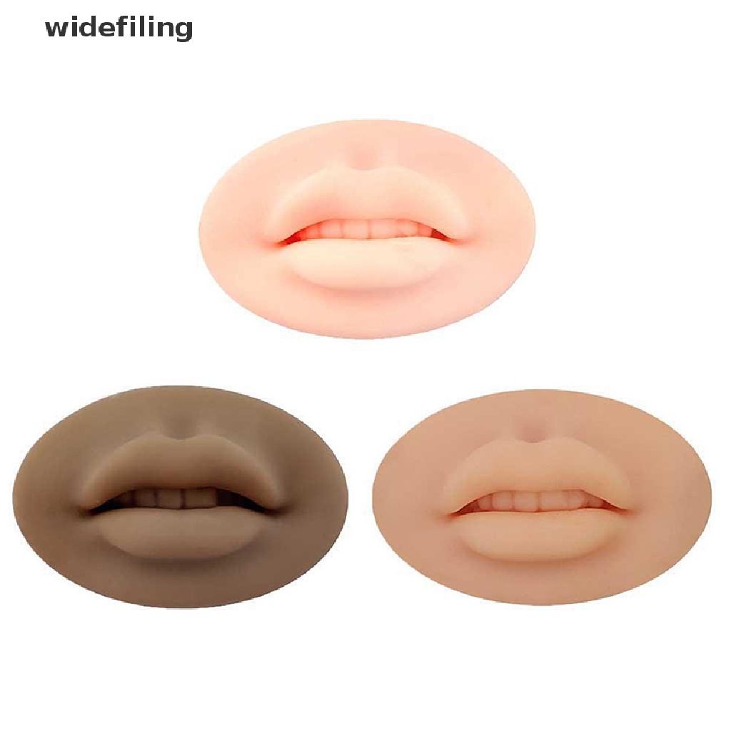 [Hàng mới về] Mô hình đôi môi 5d bằng silicone dùng thực hành xăm
