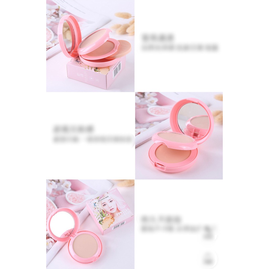 Phấn Nền Nén 2 Tầng GLASIDI 8101 Cô Gái Hồng Chính Hãng Nội Địa | BigBuy360 - bigbuy360.vn