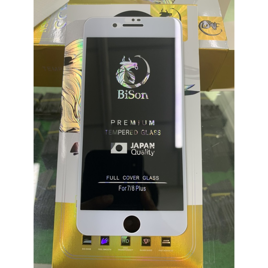 Cường lực Bison 7/7Plus/8/8Plus/X/Xr/Xs/XSM/11/11P/11PM/12/12mini/12P/12PM