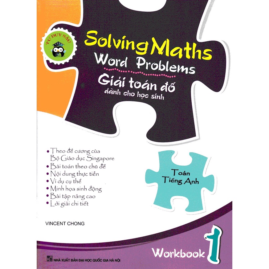 Sách - Solving Maths Word Problems - Giải Toán Đố Dành Cho Học Sinh - Workbook 1