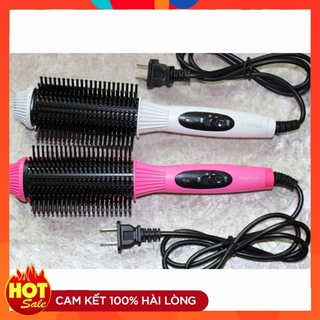 Lược Điện Tạo Kiểu Tóc Đa Năng Nova NHC - 8810, Uốn Cụp, Uốn Xoăn, Dập Xù Phồng - Bảo Hành 6 Tháng