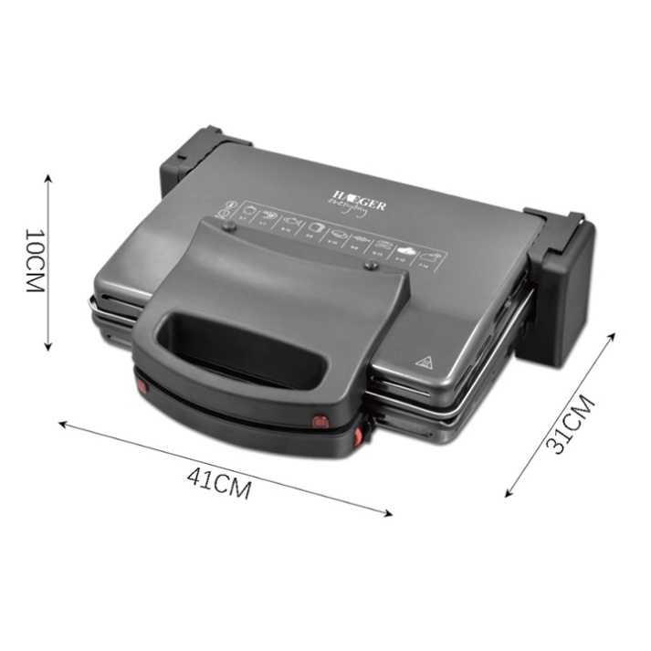 Ép bánh mì, kẹp nướng đa năng Haeger HG-259