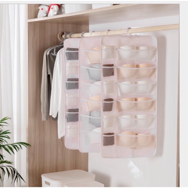 Túi Treo Quần Áo Lót, Tất Vớ, Phụ Kiện