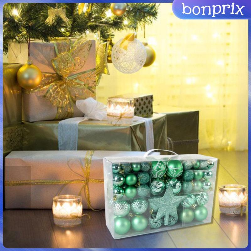 Set 100 Trái Châu Màu Đỏ Trang Trí Cây Thông Noel