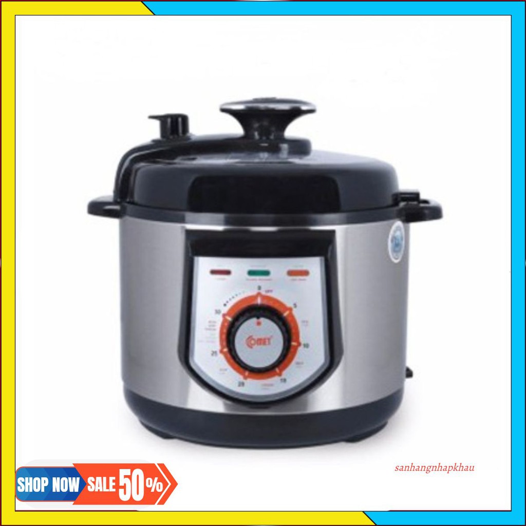 Nồi áp suất điện cơ Comet CM6150 - Nắp rời, 5.0 lít, 900W