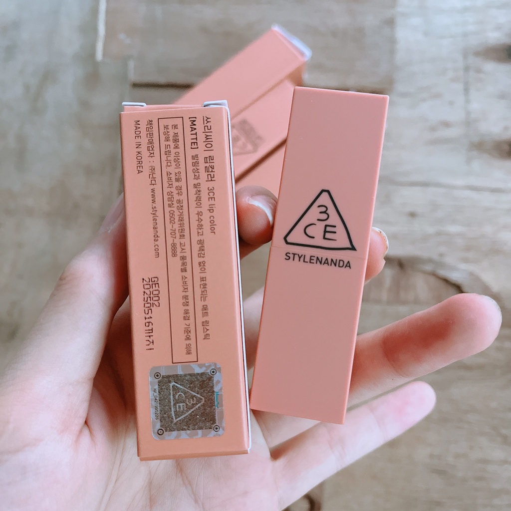 Son 3CE 219 Mood Recipe Matte Lip Color Màu Nude [Chính Hãng]