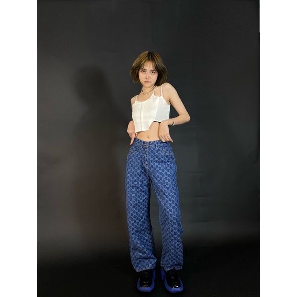 Quần jean gucci nam nữ -M4outfit | BigBuy360 - bigbuy360.vn