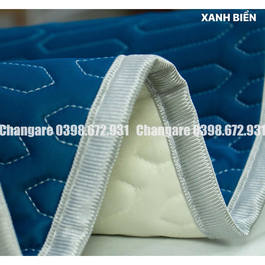 Chiếu điều hòa cao su non Tencel Latex kèm 2 vỏ gối đầu mát lạnh hàng nhập giá rẻ dủ kích thước m6 m8 2m