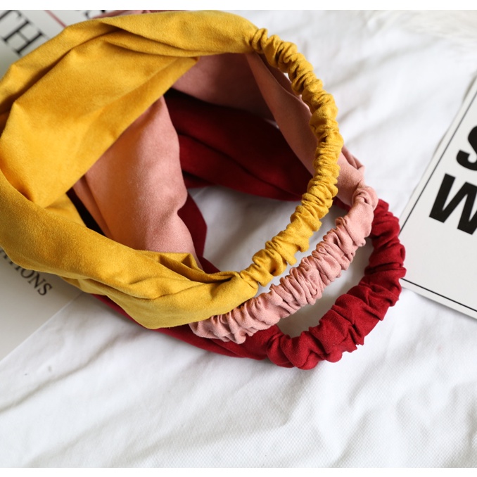 (Mẫu ngẫu nhiên) Băng Đô Turban Vải Thời Trang