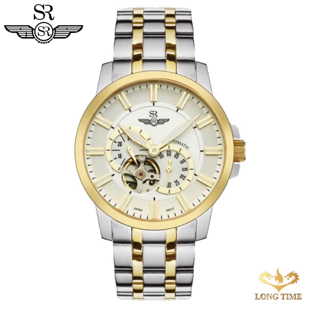 Đồng Hồ Nam SRWATCH Automatic SG8871.1202  mặt kính trước và sau làm bằng Sa