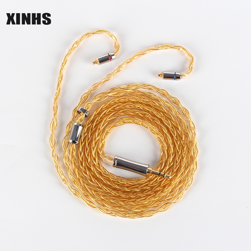Dây Cáp Tai Nghe XINHS 8 Core 5N 3.5mm MMCX/2pin/QDC TFZ Chất Lượng Cao