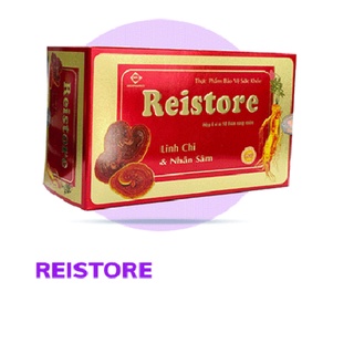 Thực phẩm bảo vệ sức khỏe - nhân sâm, linh chi- reistore - 60 viên