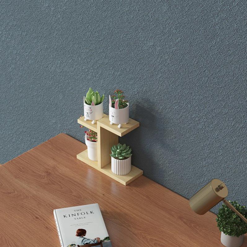 Kệ Để Bàn Hoa Giá Đỡ Đứng kệ để cây cảnh mini đồ lưu niệm trên bàn sang trọng gỗ tự nhiên 30x25x12cm