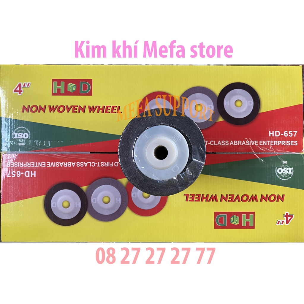 Nỉ xám đánh bóng H&D 100 loại tốt chuyên đánh bóng kim loại, inox