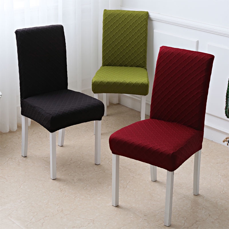 Vỏ Bọc Ghế Ngồi Bàn Ăn Thiết Kế Đơn Giản Chất Liệu Dày Dặn Tiện Dụng Cho Khách Sạn/ Nhà Hàng