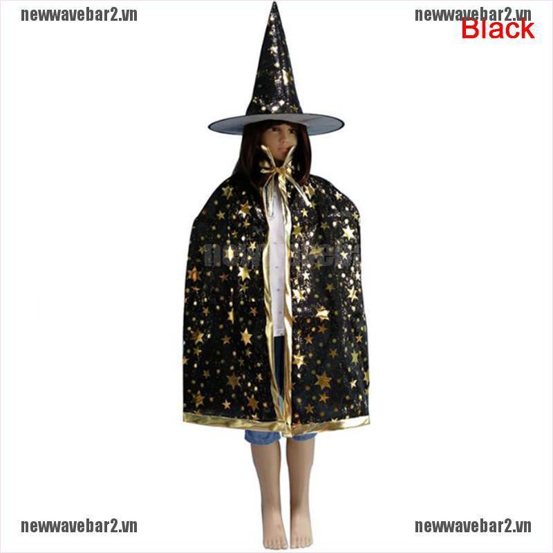 Bộ 2 Mũ Và Áo Khoác Hóa Trang Halloween Dễ Thương