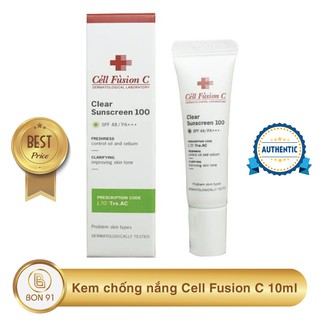Kem chống nắng Cell Fusion C 10ml