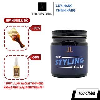 Sáp vuốt tóc Styling Clay by Saigon Hustlers - 113 gram